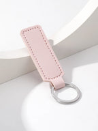 Handgefertigter Leder Schlüsselanhänger – Retro Keychain aus echtem Rindsleder in 7 Farben für Auto, Business & Alltag