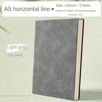 Elegantes A5 Leder-Notizbuch – Business & Bürojournal für Organisation und Stil