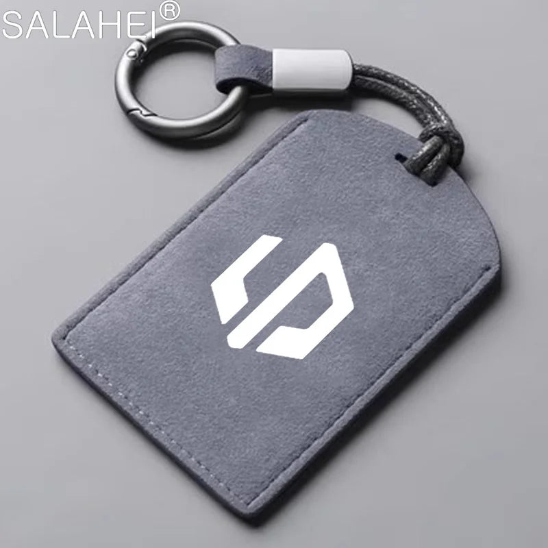 Premium Leder NFC Karten-Schlüssel Hülle für Leapmotor C10 (2024) – Elegantes Keyless Key Cover aus Leder & Wildleder