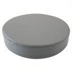 Rundes Sitzkissen aus Kunstleder – Wasserdichtes 35D Hochelastic-Schaum Sitzpolster für Stuhl, Sofa & Boden