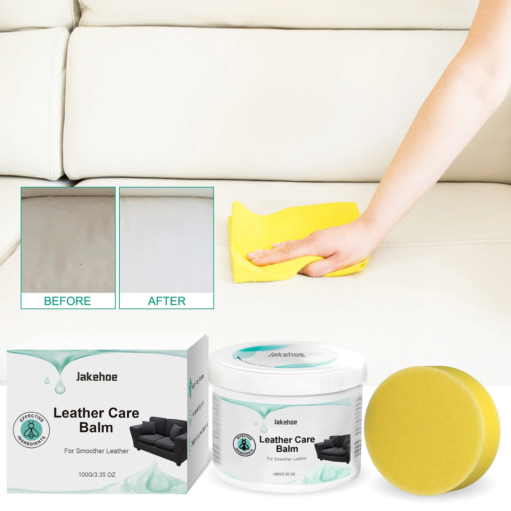 Leder Sofa Reparatur Creme – Pflege- &amp; Reparaturwachs gegen Kratzer, Risse &amp; Abnutzung für Ledermöbel 