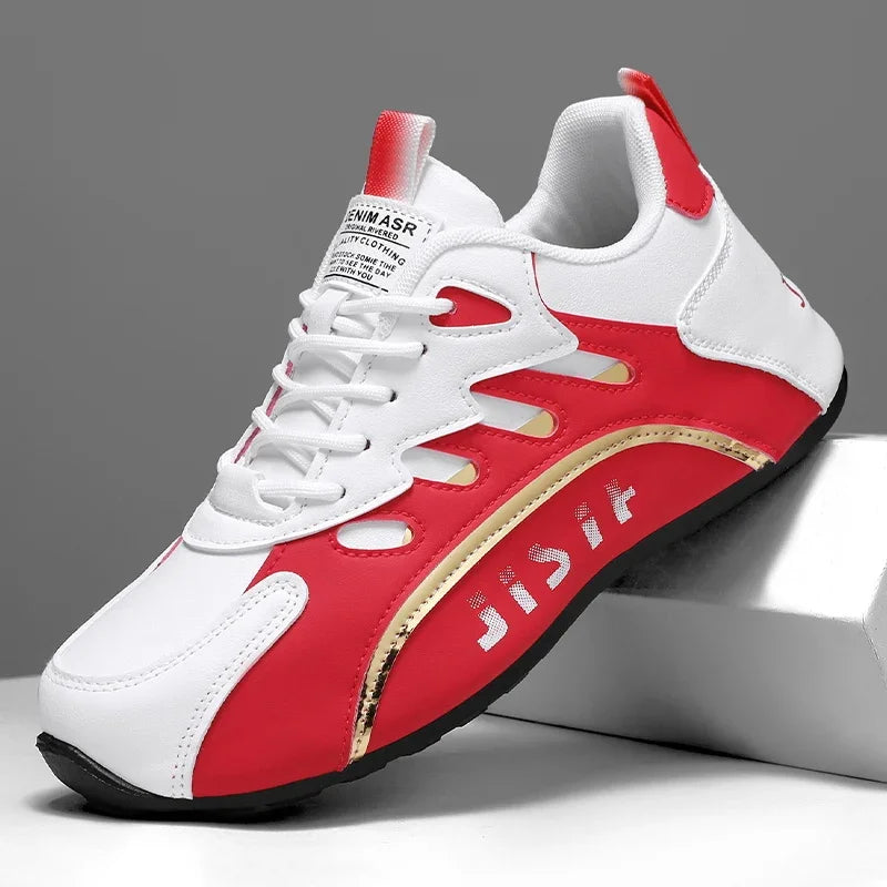 Luxus Herren Ledersneaker – Hochwertige Casual Sportschuhe, Plattform-Sneaker für Alltag, Fashion & Running