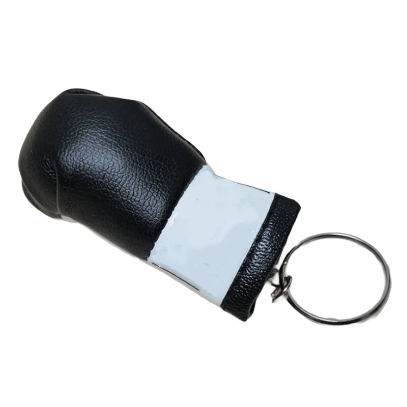 Mini Boxhandschuhe Schlüsselanhänger aus Leder – Sportlicher Boxing Keychain als Taschen- & Autoanhänger, exklusives Geschenk für Boxfans