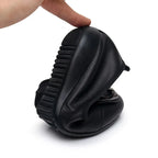 feerldi Damen Flats – Slip-On Loafers en PU-Leder, bequeme Mokassins, runde Zehen, Grande taille 41-42 