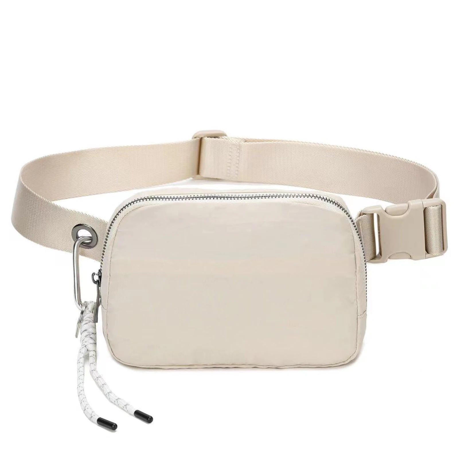 Extra Lange Gurt Fanny Pack – Leichte und Stylische Polyester Bauchtasche mit Handyfach, Umhänge- & Gürteltasche