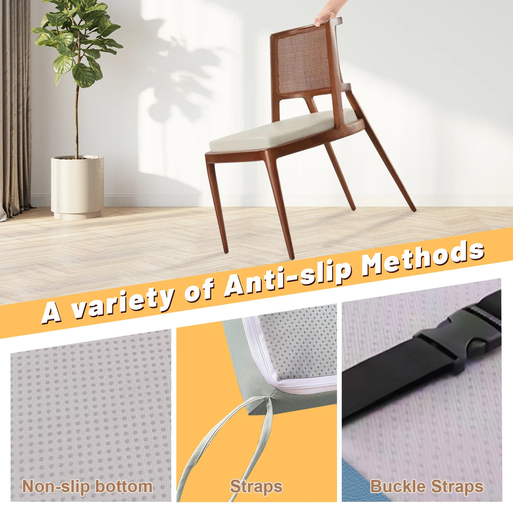 Maßgefertigtes Leder Bankkissen – Rutschfestes Sitzpolster mit dicker Schaumfüllung für Innenmöbel