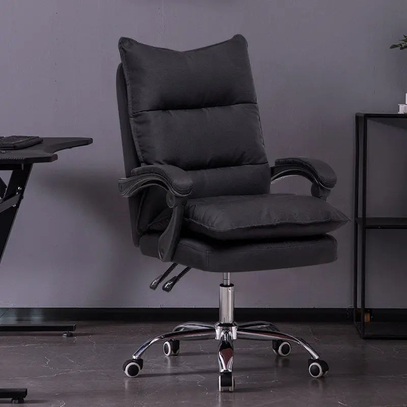 Ergonomischer Gaming Chair aus Leder – Bequemer Sofa-Gamingstuhl mit hoher Rückenlehne, Drehfunktion & Armlehnen für Schlafzimmer, Büro & Gaming Setup