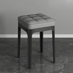 Bunte PU-Esshocker mit dicker Polsterung – Stapelbarer Designer-Sitzhocker für Restaurant, Küche &amp; kleine Räume 