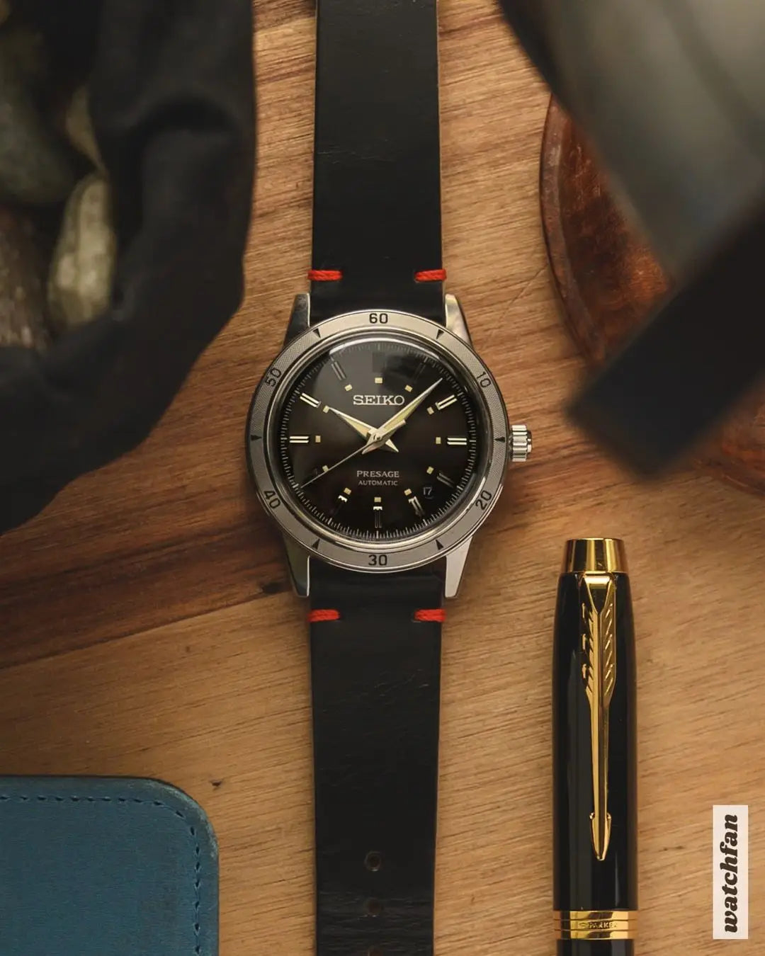 HEMSUT Horween Leder Uhrenarmband mit Quick Release – Vintage Watch Strap aus Premiumleder 18 mm–22 mm mit Dornschließe für Herren & Damen