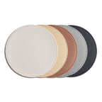 Moderne Untersetzer aus Kunstleder – Stilvolle Getränkeunterlagen für Kaffee, Tee & Wasser | Dekorative Tischsets im Leder-Look