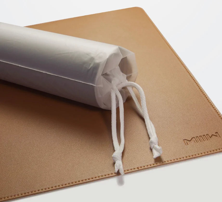 MIIIW Oversize Leder-Kork Mauspad – Doppelseitige, Wasserdichte XXL Desk Mat 900×400 mm, Weiche & Langlebige Schreibtischunterlage