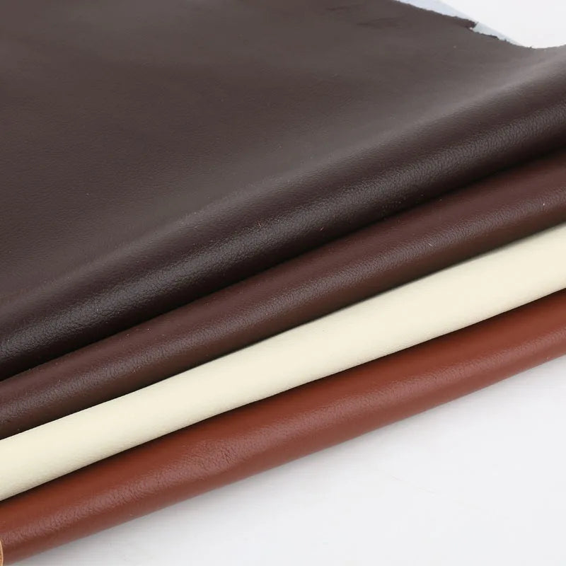 Farbiges Top-Layer Rindsleder 1,2 mm – Weiches Echtleder mit Tropfenprägung für Möbel, Taschen & DIY Lederarbeiten