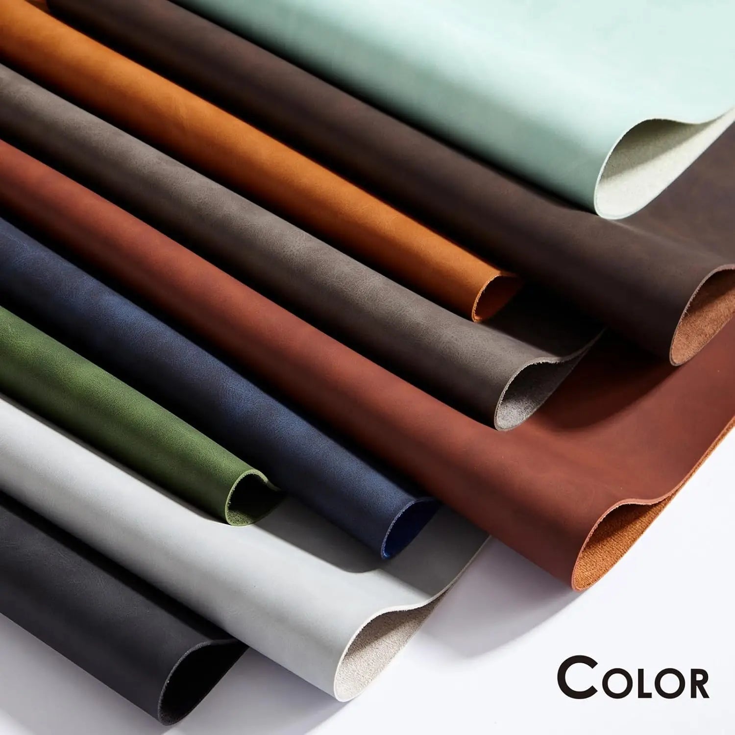 YSAGi Leder Schreibtischunterlage – Große Rutschfeste PU Desk Mat für Büro & Zuhause, Mauspad und Tastaturunterlage