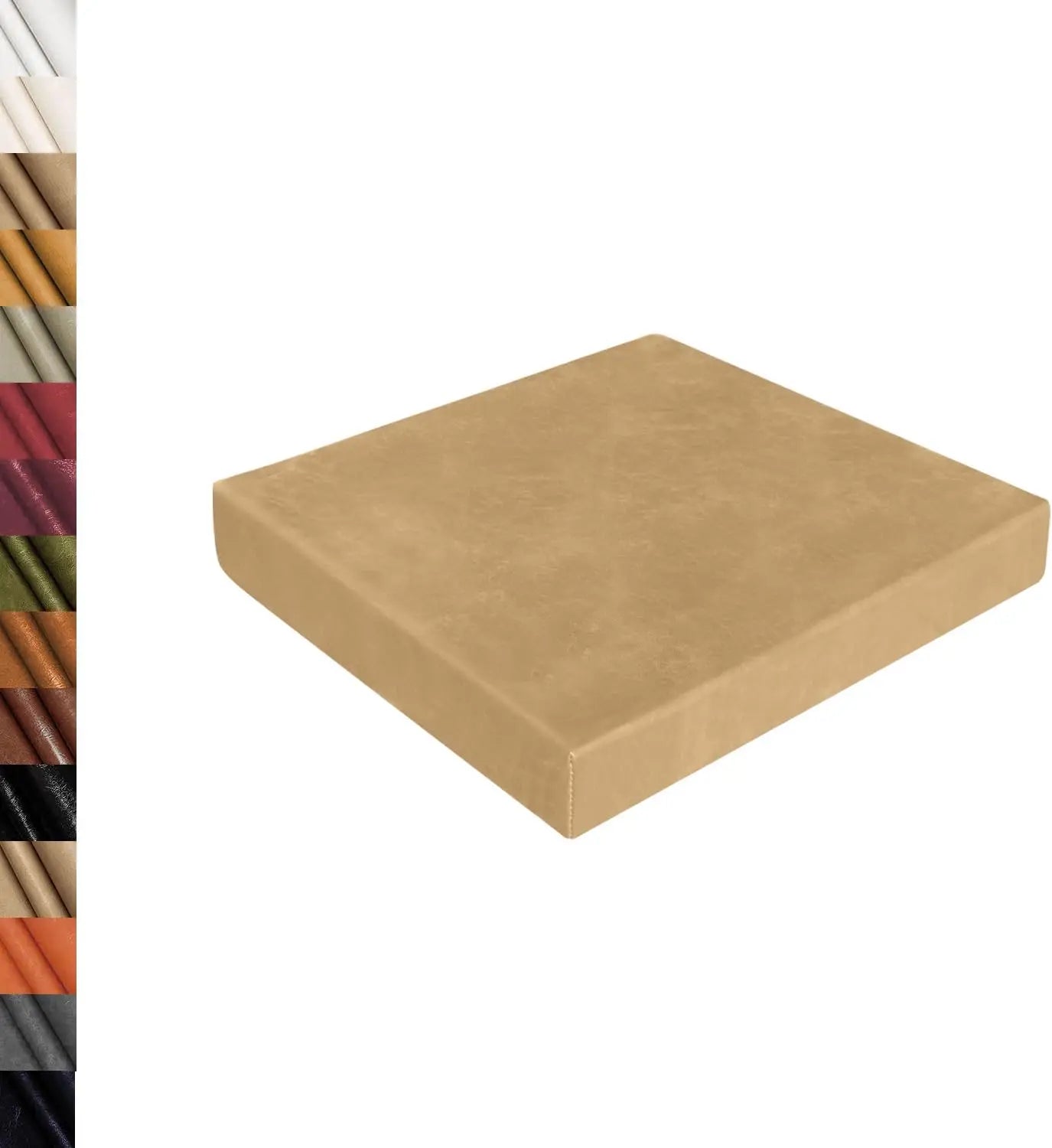 Maßgefertigtes wasserdichtes Sitzkissen aus Wax-Leder – Komfortable Bankauflage für Garten, Terrasse & Schaukel