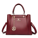 Modische Damen Tote Bag aus weichem PU-Leder – Große Schulter- & Crossbody Handtasche mit viel Stauraum, elegante Shopping & Messenger Tasche