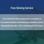 WUTA Negonda Kalbsleder N-TO GO – Vollnarbiges Premium-Echtleder 2,2–2,8 mm für Taschen & Lederhandwerk