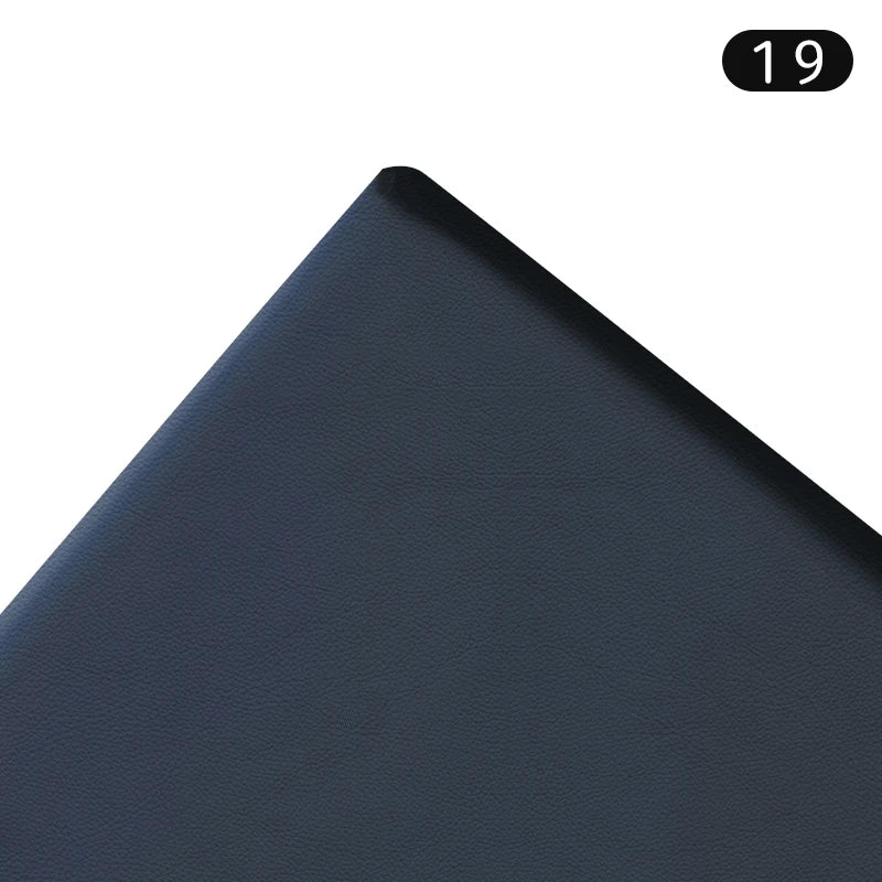 Maßgefertigtes Leder Bankkissen – Rutschfestes Sitzpolster mit dicker Schaumfüllung für Innenmöbel