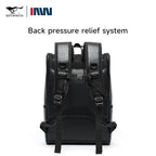 Septwolves Herren PU-Leder Rucksack – Wasserdicht, Business & Laptop Backpack für Reisen, Schule und Alltag