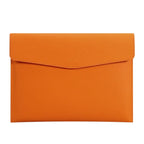 A4 Leder Dokumententasche – Elegante bolsa para archivos comerciales para almacenamiento, registro y oficina