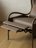 Sofá-silla con micrófono en Toffee Braun – Moderner Single Relaxsessel für Wohnzimmer &amp; Schlafzimmer, vielseitiger Casual Lounge Chair