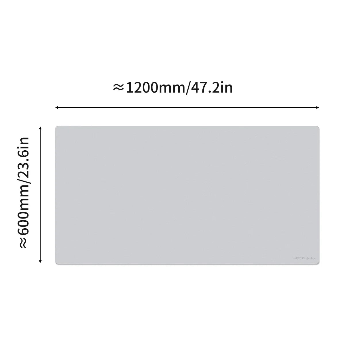 Große Leder Schreibtischunterlage von Lenovo – Wasserdichte & hitzebeständige Desk Mat für Büro, Gaming & Laptop