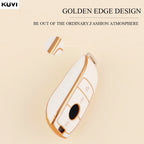 Étui de clé de voiture en TPU Goldene pour Mercedes-Benz – Étui de clé Edles pour modèles E, S, G-Klasse, GLC, CLA, GLB, GLS et AMG