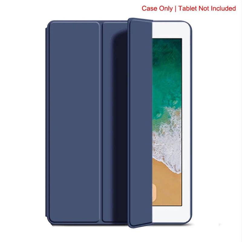 Tri-Fold Flip Hülle für iPad Air 9,7 Zoll – Magnetischer Stand, PU-Leder Schutzcover für iPad Air 1 & 2 sowie iPad 5. & 6. Generation