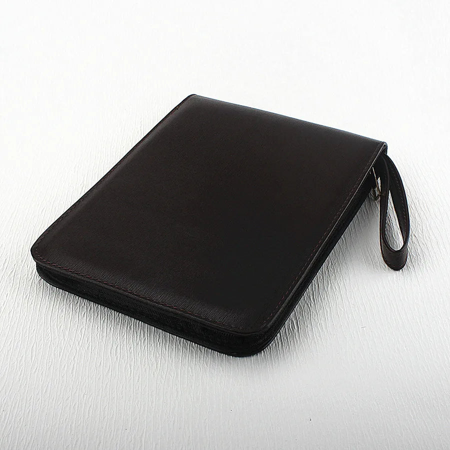PU Leder Stifteetui für 10–48 Stifte – Wasserfeste Pen Pouch für Füllfederhalter & Rollerball Pens