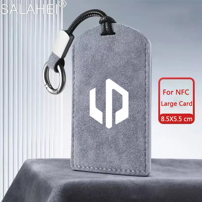 Premium Leder NFC Karten-Schlüssel Hülle für Leapmotor C10 (2024) – Elegantes Keyless Key Cover aus Leder & Wildleder