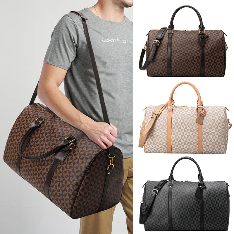 GOYN Vintage Große Reisetasche – Sac de voyage et fourre-tout unisexe avec viel Stauraum, bagage à main de week-end pour le transport, la salle de sport et le travail