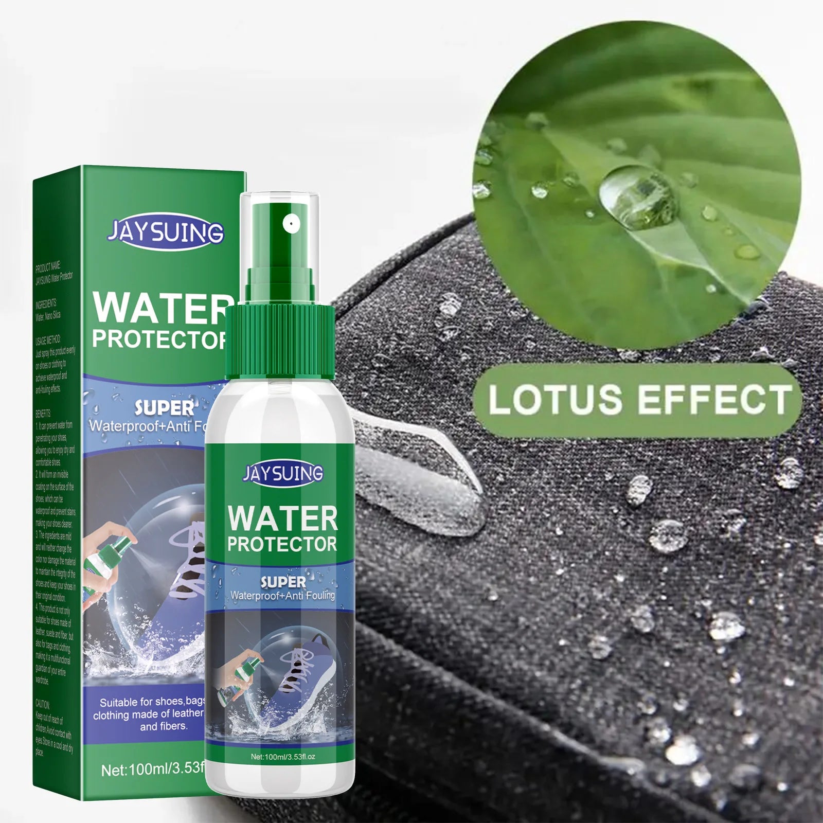 Schuh Imprägnierspray – Wasserdichter & schmutzabweisender Schutz mit hydrophober Beschichtung für Schuhe, Leder & Textilien (100 ml)