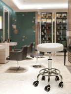 Salon professionnel avec rouleaux – Meubles de salon et de meubles en cuir PU pour cosmétiques, spa et tatouages