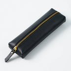 Echtes Leder Federmäppchen – Multifunktionale Stiftetui mit Reißverschluss für Stifte, Kugelschreiber &amp; Füllfederhalter