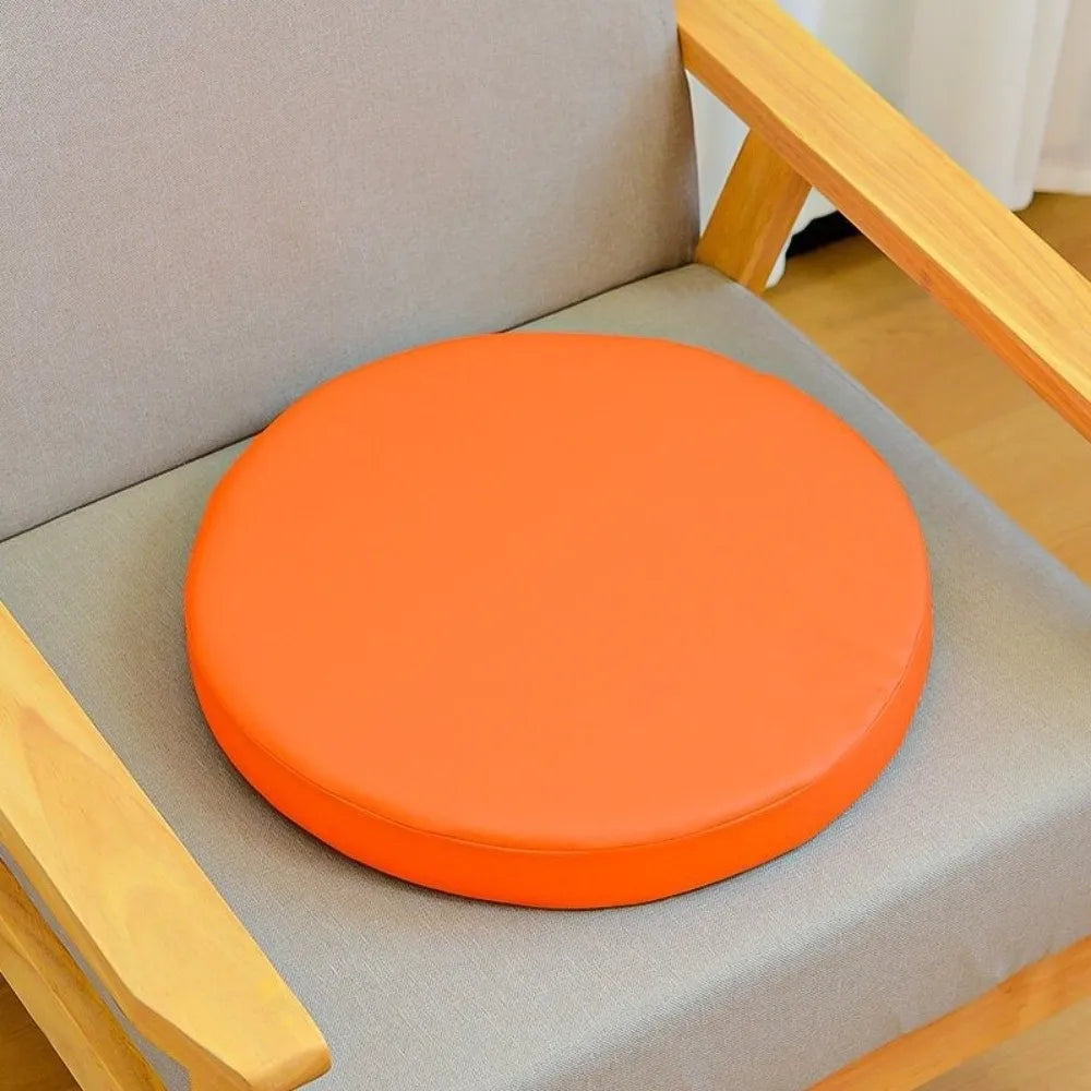 Bequemes Leder Stuhlkissen mit Memory Foam – Wasserdichtes, dick gepolstertes Sitzkissen für Küche & Alltag