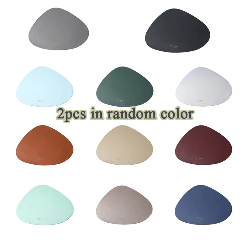 PU Leder Getränkeuntersetzer 1–2 Stück – Wasserdicht, hitzebeständig & rutschfest, moderner Tischschutz für Küche & Wohnraum