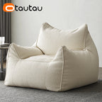 OTAUTAU Bean Bag Sofa Pouf Bezug – Outdoor & Indoor Sitzsack-Hülle ohne Füllung, wasserfester Puff Ottoman für Garten, Camping & Wohnzimmer