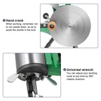 Handbetriebene Ledernähmaschine – Schuhreparatur, Leder, Taschen &amp; Gürtel – Dual Baumwoll- &amp; Nylonfaden Nähmaschine 