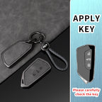 Caja de metal y cuero premium para automóviles para VW Golf 8 (MK8), ID.3, ID.4 – Passend para Cupra, Skoda Octavia A8 y Seat Leon MK4 (2020-2021)