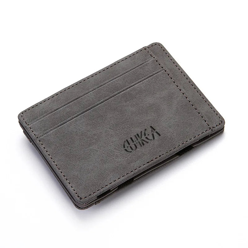 Mini Herren Kartenetui – Slim Wallet mit Münzfach, Scheinfach & PU-Leder für Kreditkarten