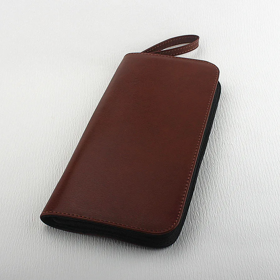 PU Leder Stifteetui für 10–48 Stifte – Wasserfeste Pen Pouch für Füllfederhalter & Rollerball Pens