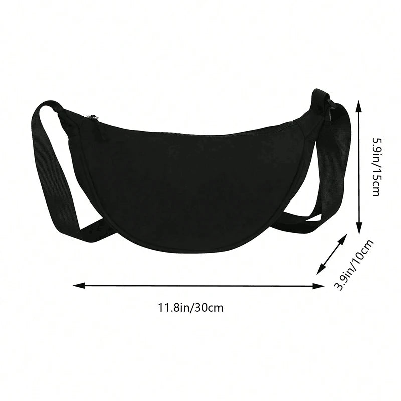 Damen Dual-Zipper Hüfttasche – Outdoor Sports & Travel Crossbody Bag für Alltag & Handy