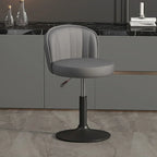 Drehbarer Nordic Barstuhl aus PU-Leder – Höhenverstellbarer moderner Barhocker im italienischen Design für Küche, Bar & Theke