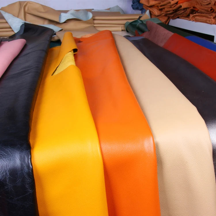 Großformatiges Echtleder Rindsleder – Ganze Haut aus erster Schicht, weich & flexibel für Taschen, Polster & DIY-Projekte