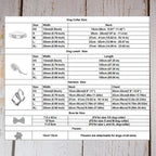 Weißes Leder-Halsband & Leinen-Set für Hunde – Personalisiert mit Gravurplatte