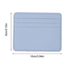 Mini Ultra-dünnes Leder Kartenetui – Slim Wallet mit 4 Kartenfächern für Kreditkarten & Ausweise für Damen & Herren