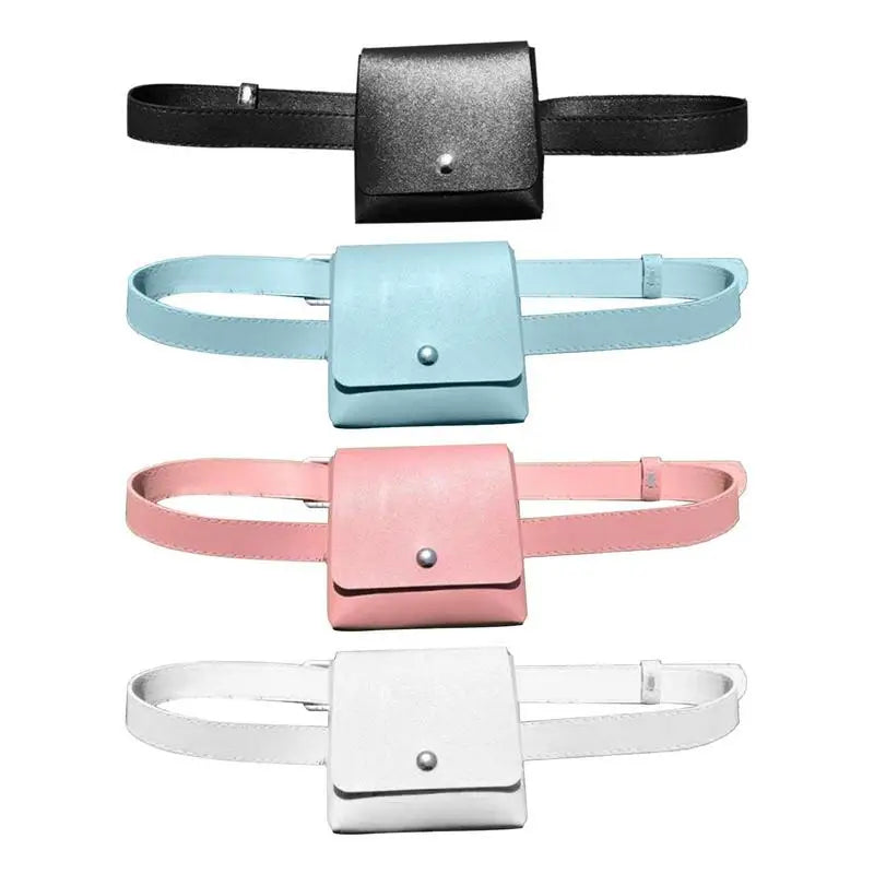 MEROCA Golf Gürteltasche aus PU-Leder – Wasserdichte & stoßfeste Golf Ball Waist Bag im koreanischen Design