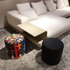 Design Lederhocker „Light Luxury“ – Moderner Schuhwechsel- & Sofa-Hocker in Trendfarben für Wohnzimmer, Flur & Schlafzimmer