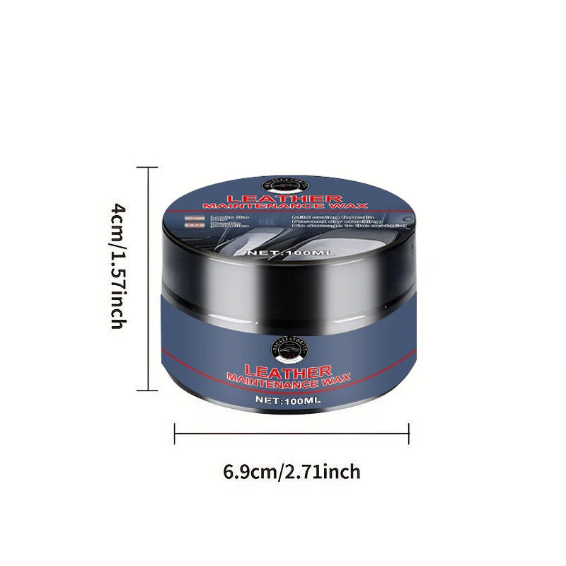 300 ml Spezial Wachs für Auto Innenraum – Lederpflege &amp; Cockpit Politur für Ledersitze, Armaturen &amp; Kunststoff