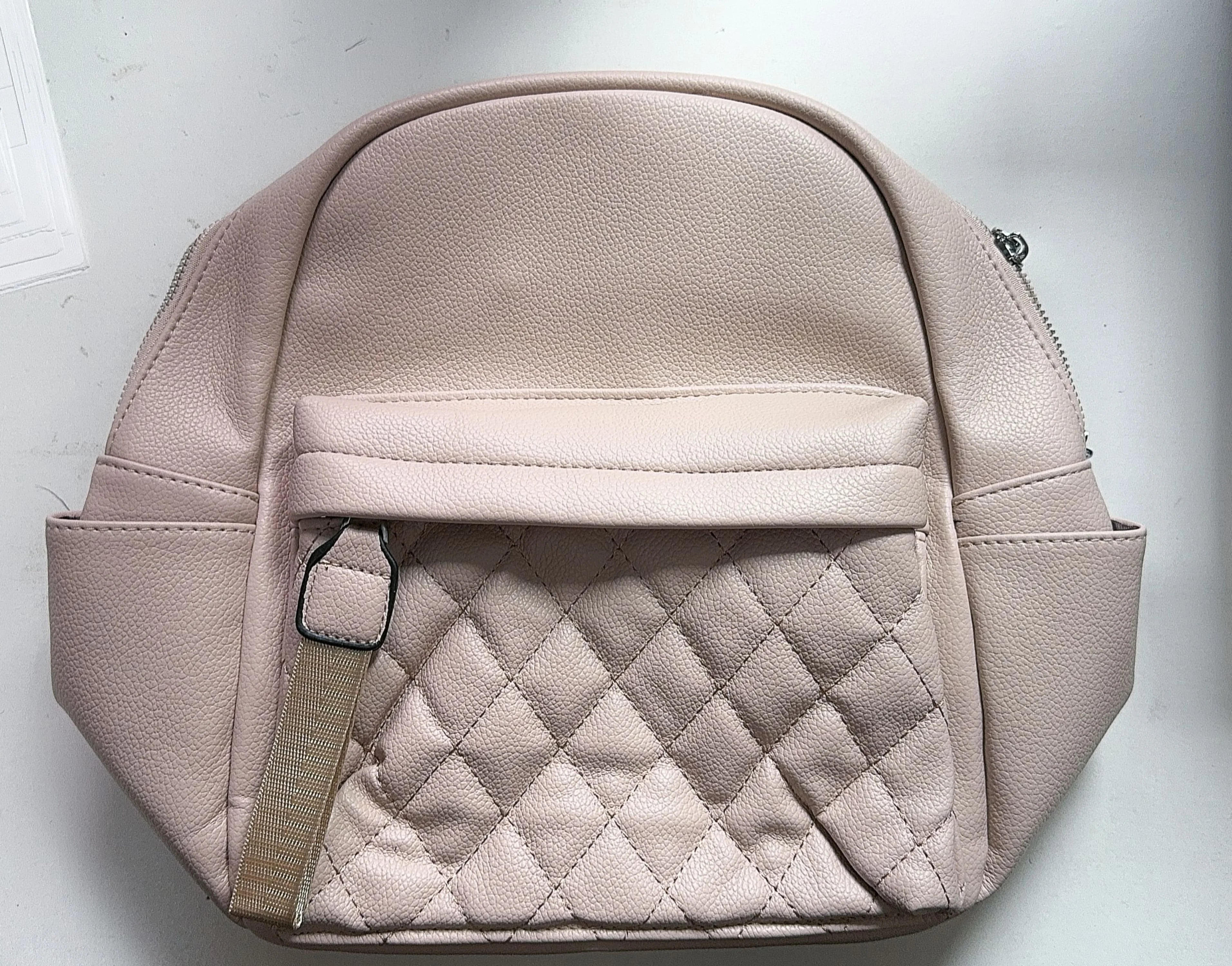 Personalisierter Damen PU Leder Rucksack – Bestickter Fashion Backpack mit Namen, kompakt & stilvoll für Alltag & Outdoor