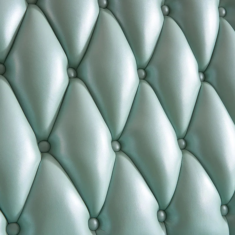 Elegantes Leder-Ecksofa en forma de L – Skandinavisches Design mit Massivholzgestell, hochwertiges Wohnzimmer-Sofa aus Echtleder